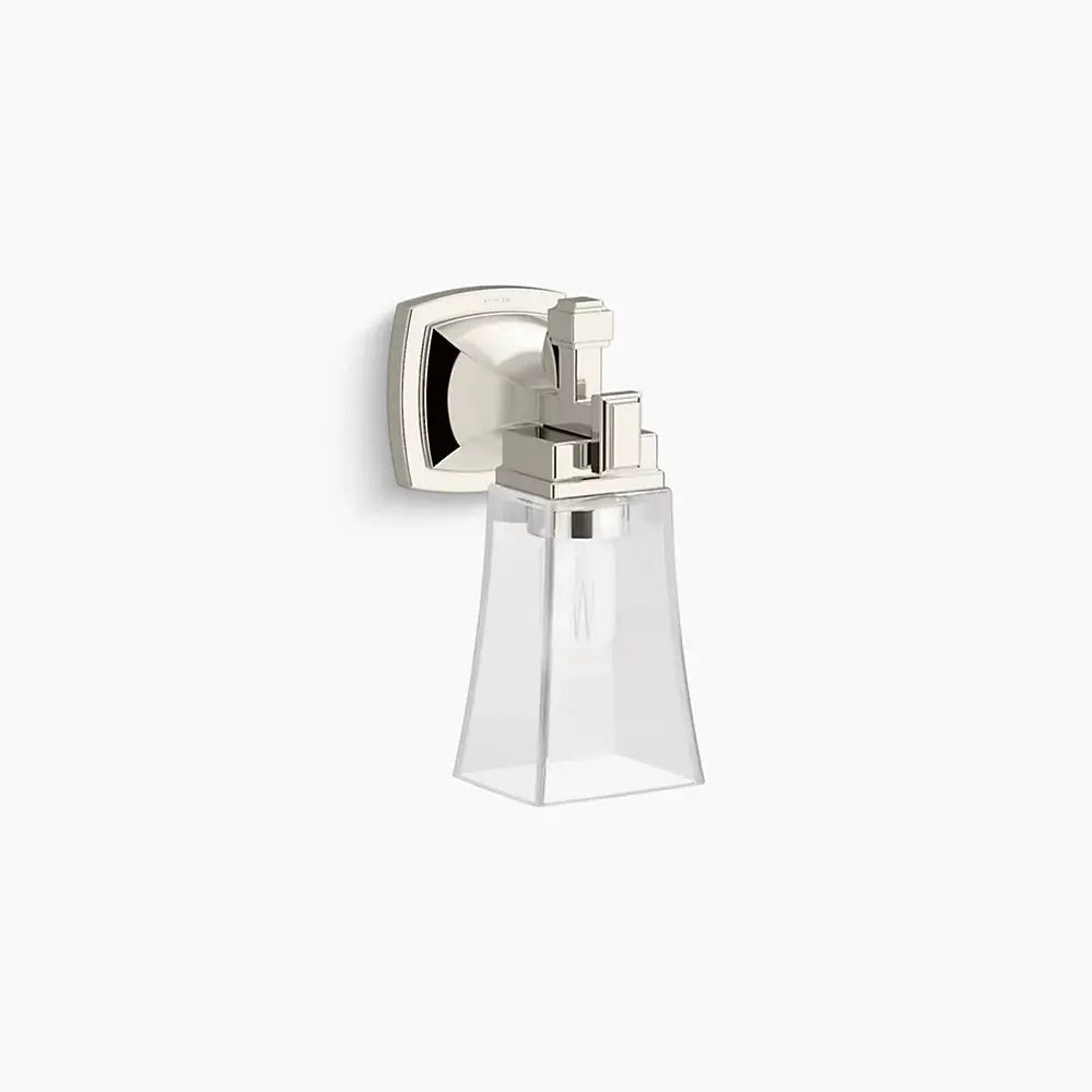 Kohler Riff 1 Light Sconce 31755-SC01-SNL - Plumbing Market