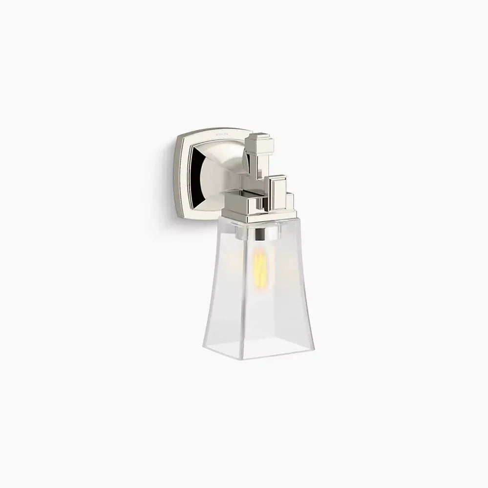 Kohler Riff 1 Light Sconce 31755-SC01-SNL - Plumbing Market