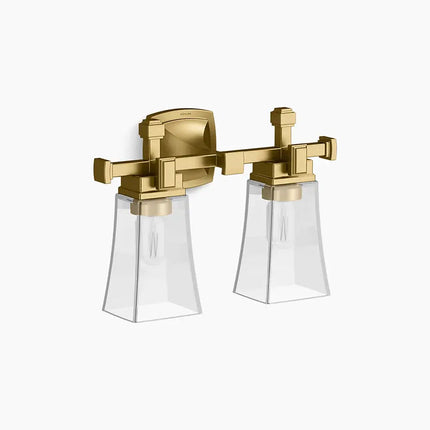 Kohler Riff 2 Light Sconce 31756-SC02-2GL - Plumbing Market