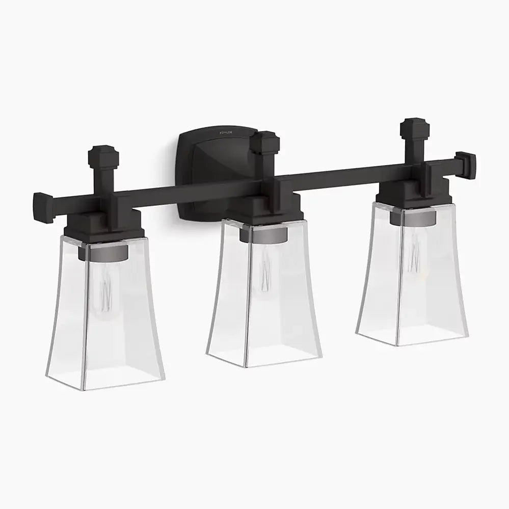 Kohler Riff 3 Light Sconce 31757-SC03-BLL - Plumbing Market