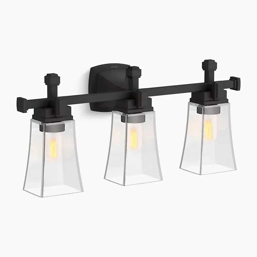Kohler Riff 3 Light Sconce 31757-SC03-BLL - Plumbing Market