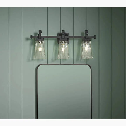 Kohler Riff 3 Light Sconce 31757-SC03-BNL - Plumbing Market
