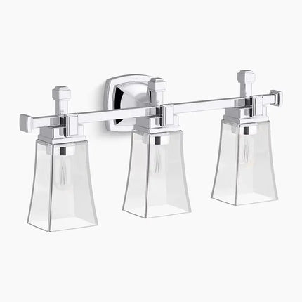 Kohler Riff 3 Light Sconce 31757-SC03-CPL - Plumbing Market