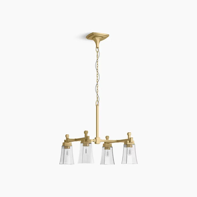 Kohler Riff 4 Light Chandelier 31758-CH04-2GL - Plumbing Market