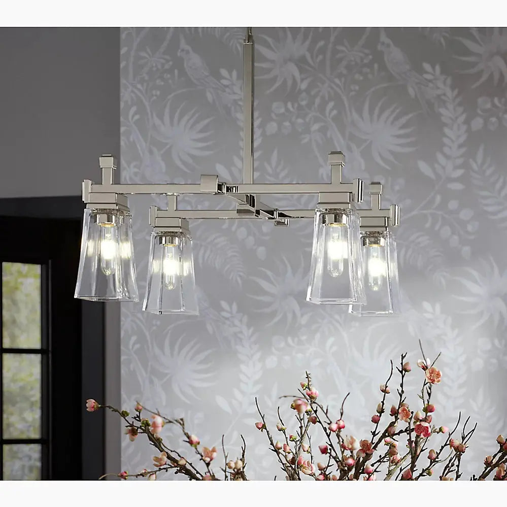 Kohler Riff 4 Light Chandelier 31758-CH04-2GL - Plumbing Market