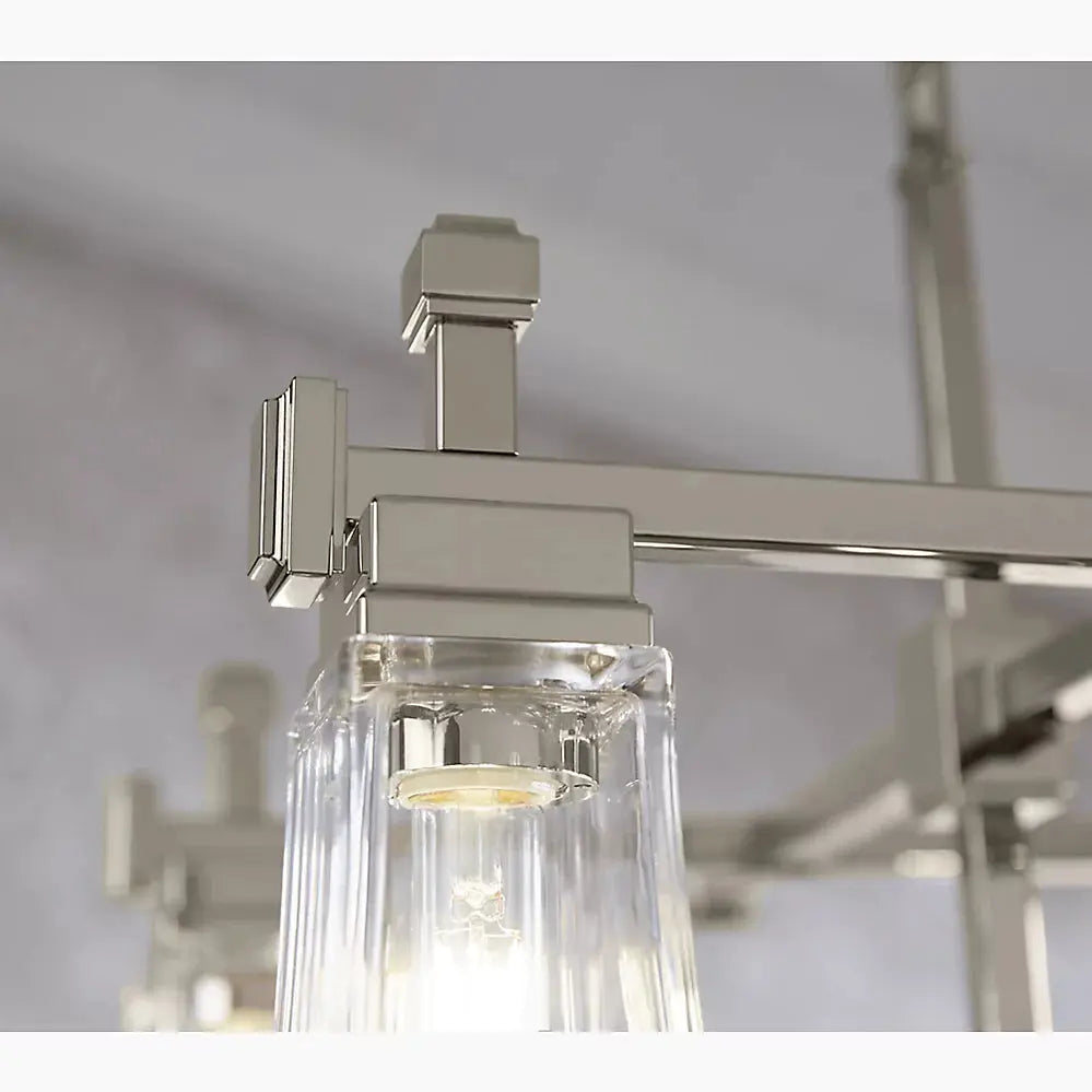 Kohler Riff 8 Light Chandelier 31759-CH08-2GL - Plumbing Market