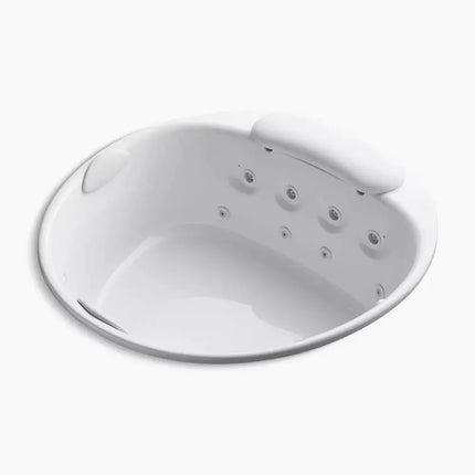 Kohler RiverBath 66" drop-in heated whirlpool bath K-1394-H3-0 - Plumbing Market