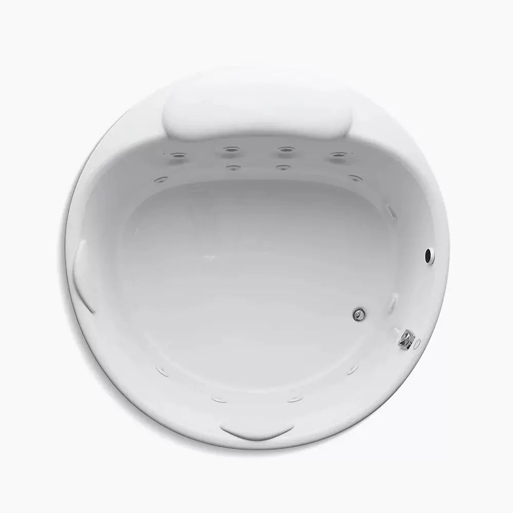 Kohler RiverBath 66" drop-in heated whirlpool bath K-1394-H3-0 - Plumbing Market