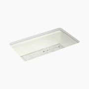 Kohler Riverby 33" undermount single-bowl kitchen sink K-5871-5UA1-NY - Plumbing Market