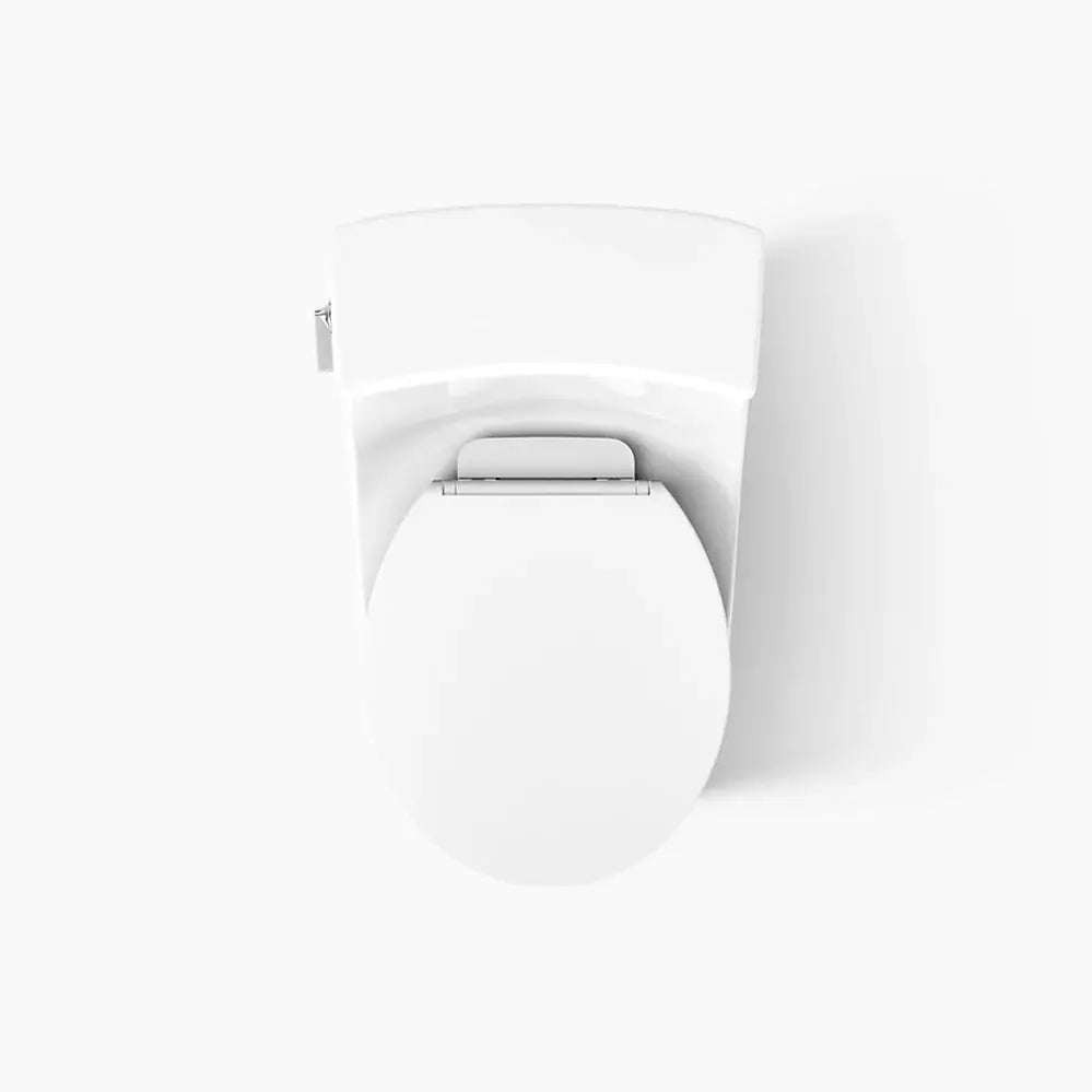 Kohler San Souci One-piece round-front toilet, 1.28 gpf white - Plumbing Market