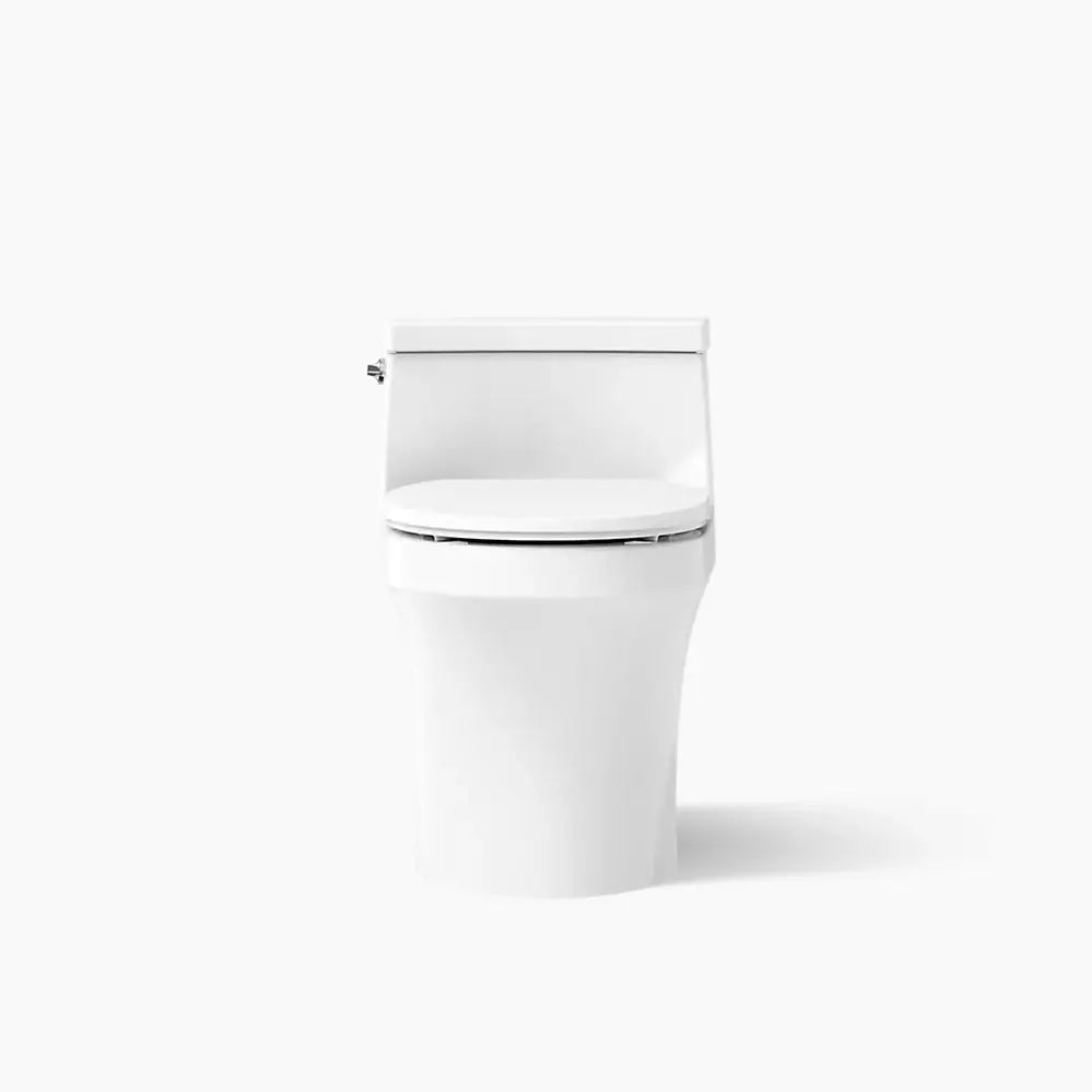 Kohler San Souci One-piece round-front toilet, 1.28 gpf white - Plumbing Market
