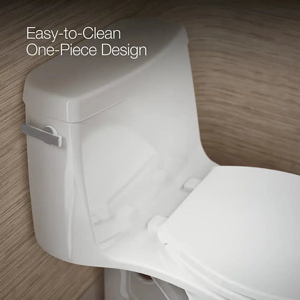 Kohler Santa Rosa One-piece compact elongated toilet, 1.28 gpf - Plumbing Market