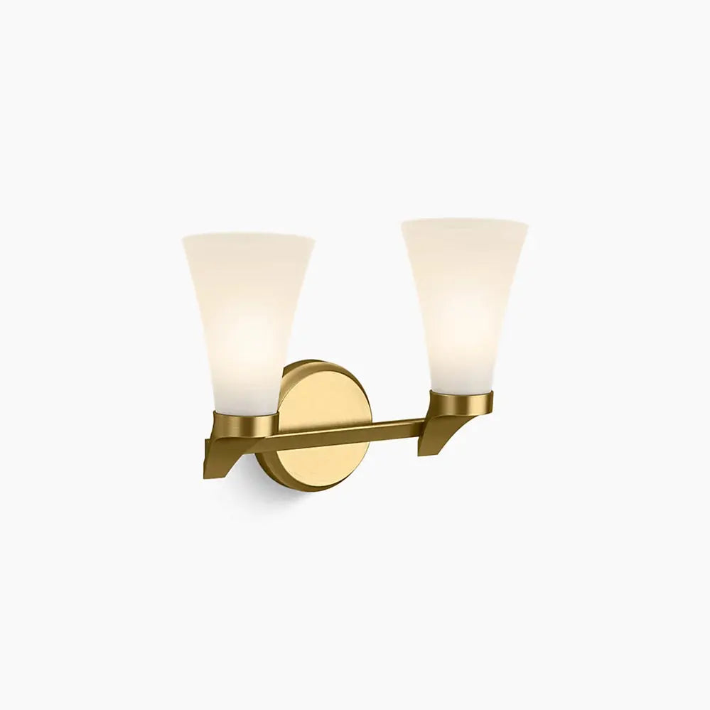 Kohler Simplice 2-Light Sconce 26847-SC02-2GL - Plumbing Market