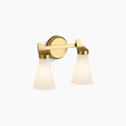 Kohler Simplice 2-Light Sconce 26847-SC02-2GL - Plumbing Market