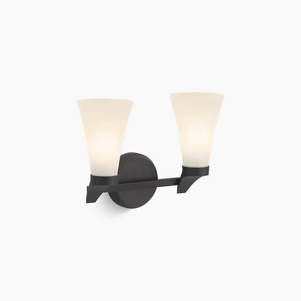 Kohler Simplice 2-Light Sconce 26847-SC02-BLL - Plumbing Market