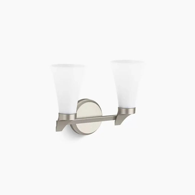 Kohler Simplice 2-Light Sconce 26847-SC02-BNL - Plumbing Market