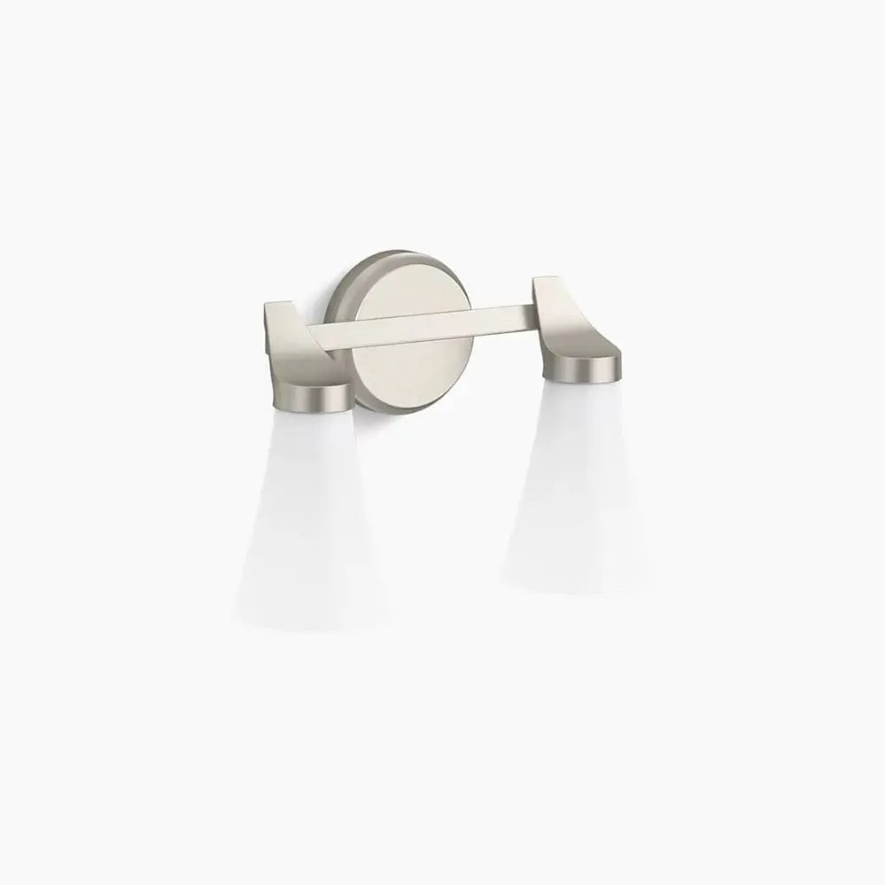 Kohler Simplice 2-Light Sconce 26847-SC02-BNL - Plumbing Market