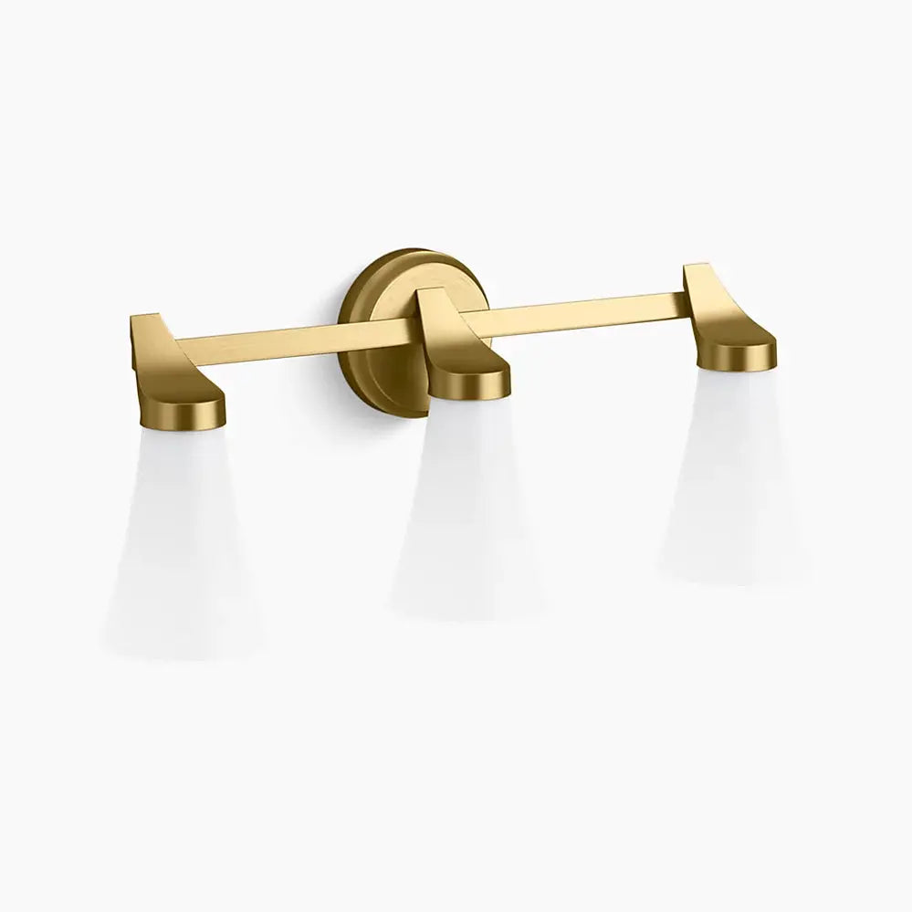 Kohler Simplice 3-Light Sconce 26848-SC03-2GL - Plumbing Market