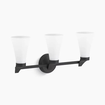 Kohler Simplice 3-Light Sconce 26848-SC03-BLL - Plumbing Market