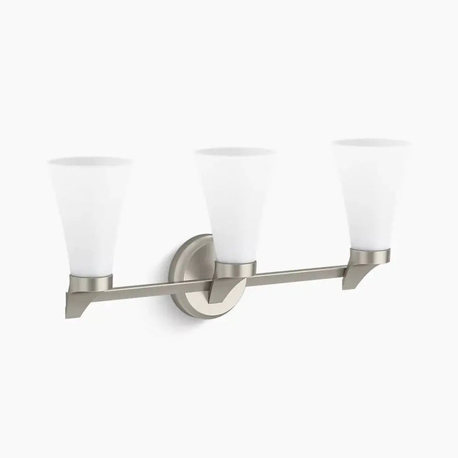 Kohler Simplice 3-Light Sconce 26848-SC03-BNL - Plumbing Market