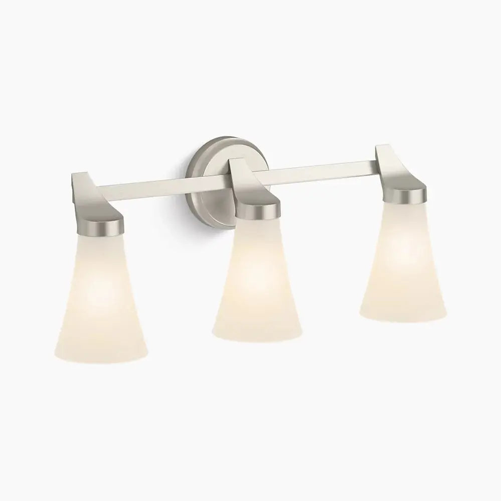 Kohler Simplice 3-Light Sconce 26848-SC03-BNL - Plumbing Market
