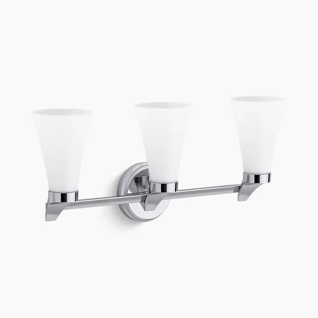 Kohler Simplice 3-Light Sconce 26848-SC03-CPL - Plumbing Market