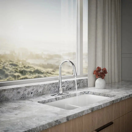 Kohler Simplice Compact Pull Down Kitchen Sink Faucet with Three Function Sprayhead K-597-CP - Plumbing Market