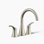 Kohler Simplice Deck-mount bath faucet trim brushed nickel - Plumbing Market