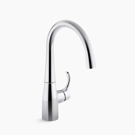 Kohler Simplice Single-handle bar sink faucet K-22034-CP - Plumbing Market
