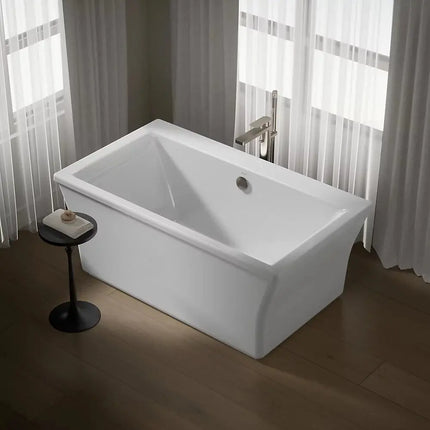 Kohler Stargaze 60-1/4" x 34-1/4" Freestanding Bath with Fluted Shroud - Plumbing Market