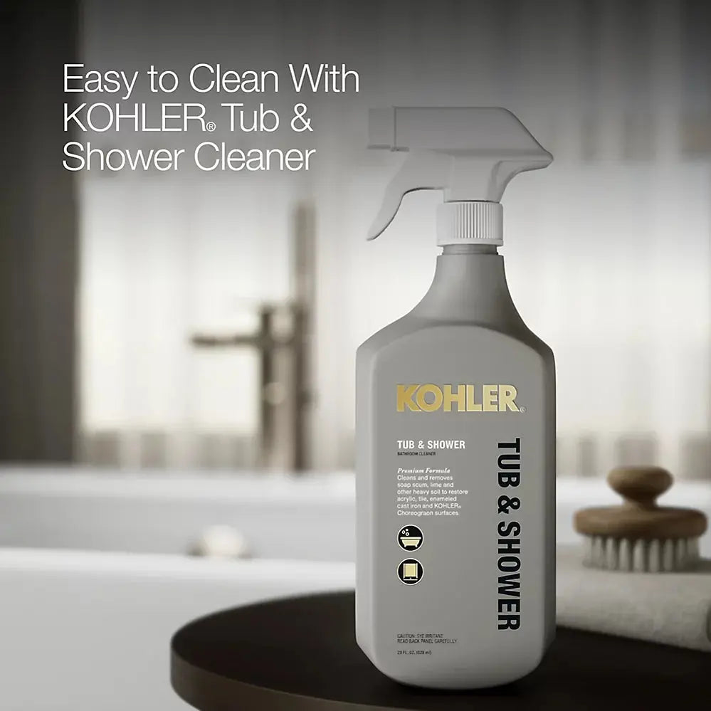 Kohler Stargaze 60-1/4" x 34-1/4" Freestanding Bath with Fluted Shroud - Plumbing Market
