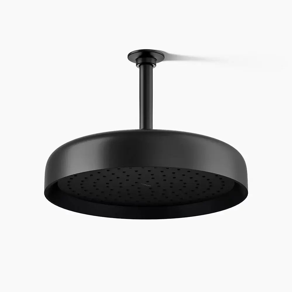 Kohler Statement Round 12" single-function rainhead, 2.5 gpm 26291-BL - Plumbing Market