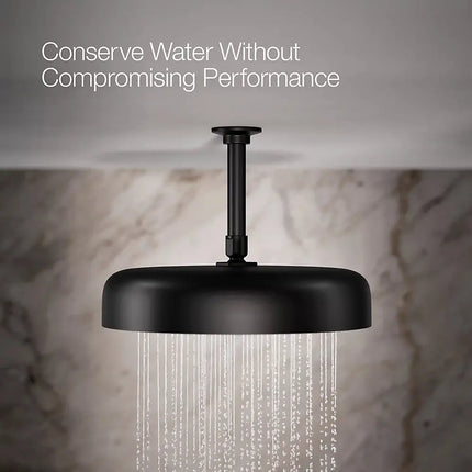 Kohler Statement Round 12" single-function rainhead, 2.5 gpm 26291-BL - Plumbing Market