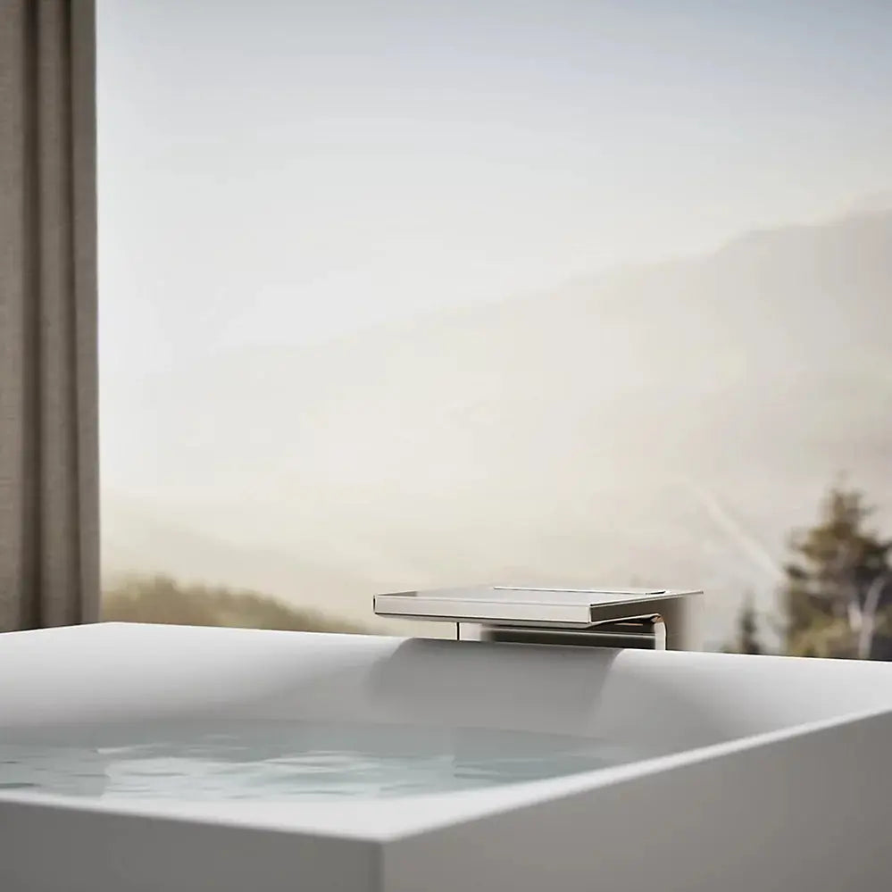 Kohler Stillness Infinity Experience 72" x 72" freestanding bath K-31405-INF-HW1 - Plumbing Market