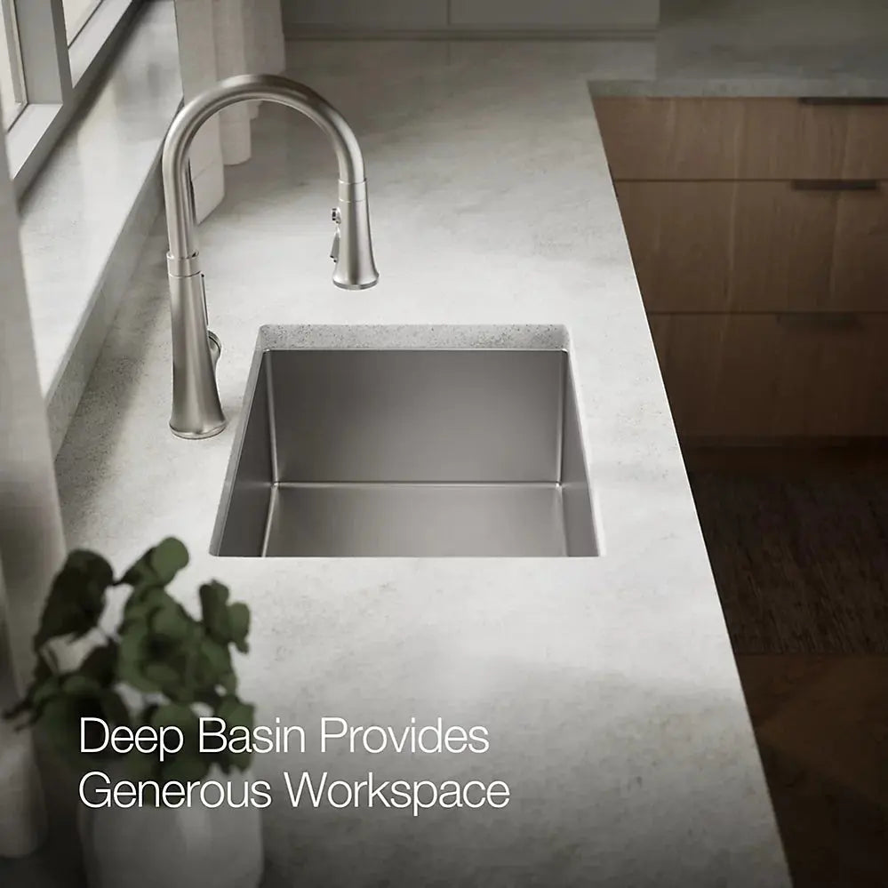 Kohler Strive 24" undermount single-bowl kitchen sink K-5286-NA - Plumbing Market