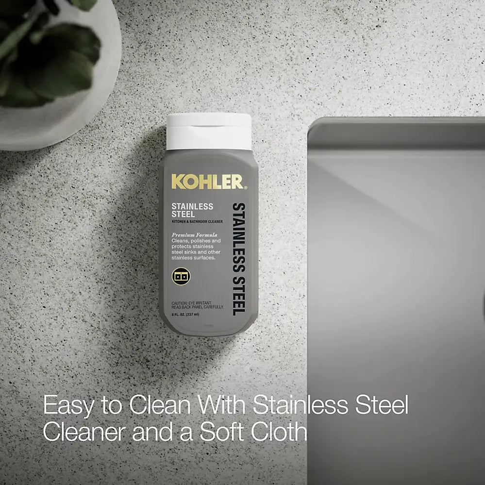 Kohler Strive Smart Divide 32" undermount double-bowl kitchen sink K-5284-NA - Plumbing Market