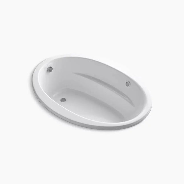 Kohler Sunward 60" x 42" drop-in Heated BubbleMassage air bath K-1162-GH-0 - Plumbing Market