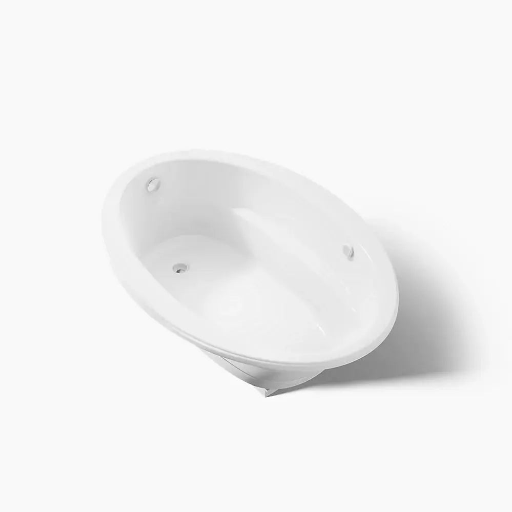 Kohler Sunward 60" x 42" drop-in Heated BubbleMassage air bath White - Plumbing Market