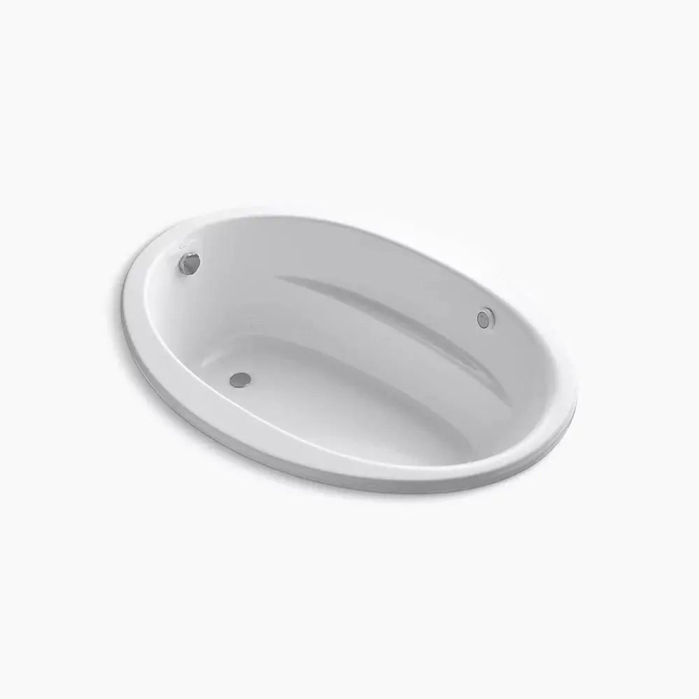 Kohler Sunward 60" x 42" drop-in bath with Bask heated surface K-1163-S1W-0 - Plumbing Market