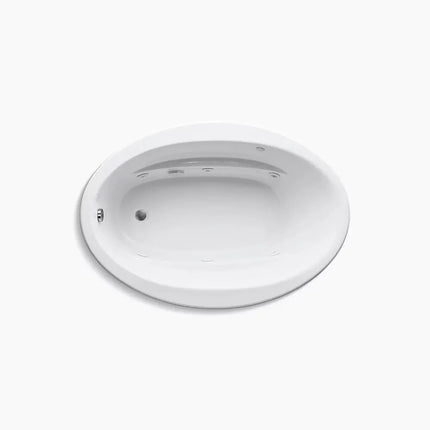 Kohler Sunward 60" x 42" drop-in whirlpool bath K-1162-H-0 - Plumbing Market