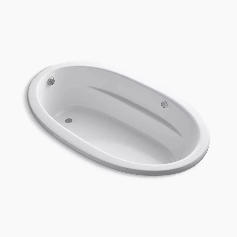 Kohler Sunward 72" x 42" drop-in Heated BubbleMassage air bath K-1164-GH-0 - Plumbing Market