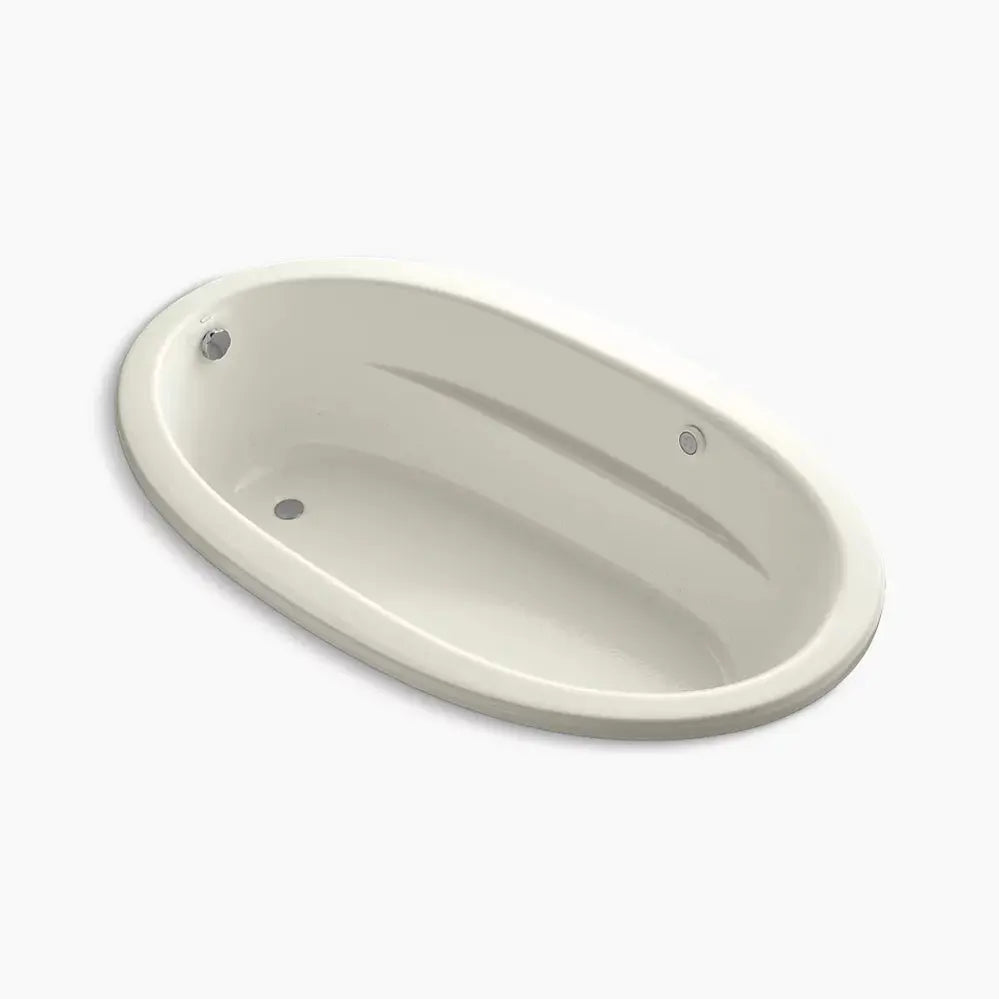 Kohler Sunward 72" x 42" drop-in Heated BubbleMassage air bath K-1164-GH-96 - Plumbing Market