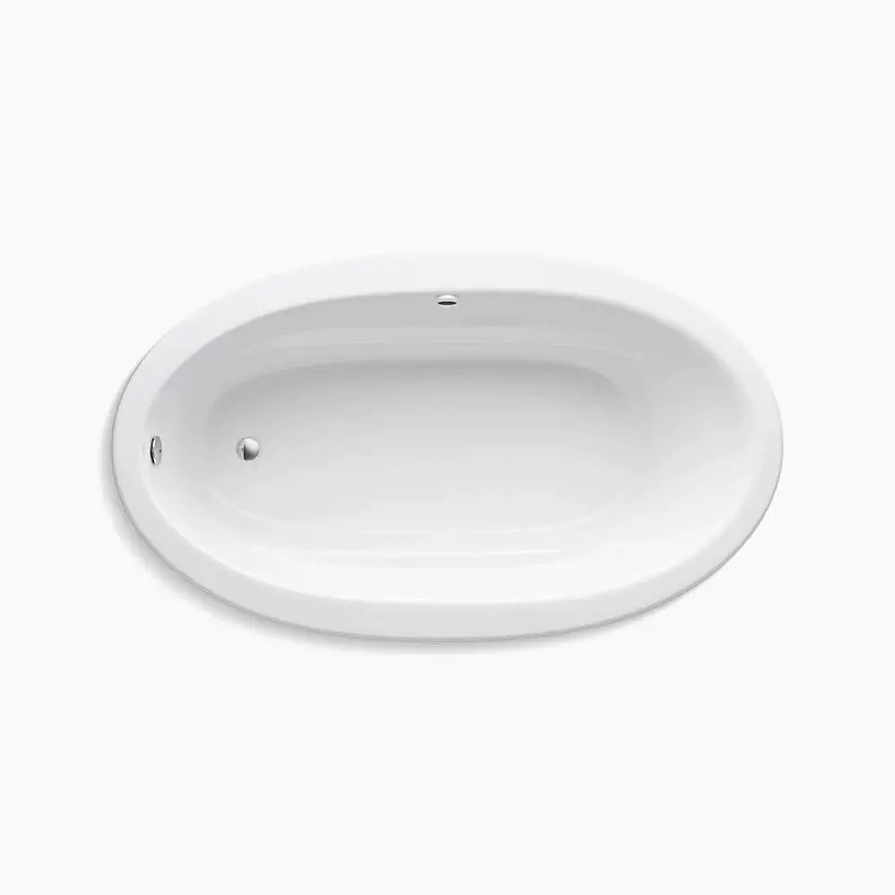 Kohler Sunward 72" x 42" drop-in bath with Bask heated surface K-1165-W1-96 - Plumbing Market