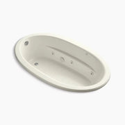 Kohler Sunward 72" x 42" drop-in heated whirlpool bath K-1164-HB-96 - Plumbing Market