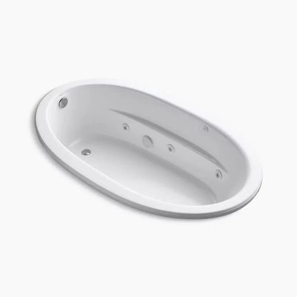Kohler Sunward 72" x 42" drop-in whirlpool bath K-1164-CB-0 - Plumbing Market