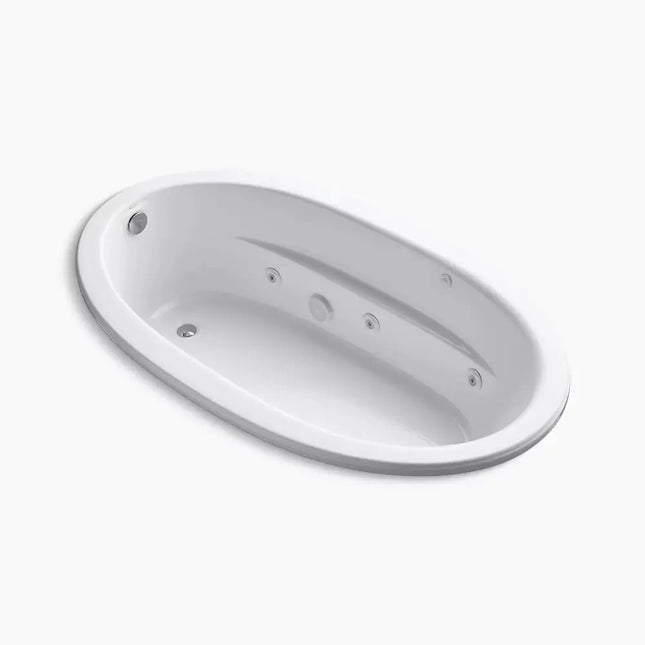 Kohler Sunward 72" x 42" drop-in whirlpool bath K-1164-CB-0 - Plumbing Market