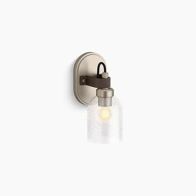 Kohler Tannage 1 Light Sconce 38416-SC01-BNL - Plumbing Market