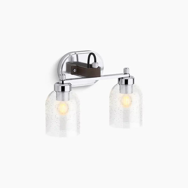 Kohler Tannage 2 Light Sconce 38417-SC02-CPL - Plumbing Market