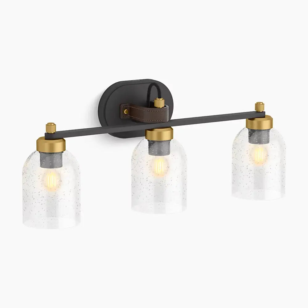 Kohler Tannage 3 Light Sconce 38418-SC03-BML - Plumbing Market