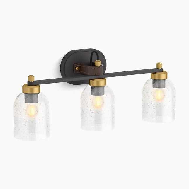 Kohler Tannage 3 Light Sconce 38418-SC03-BML - Plumbing Market